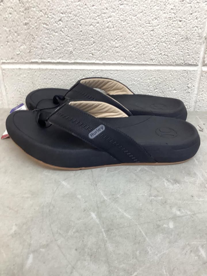 Hurley Men's Wave Flip-Flop, Size 10