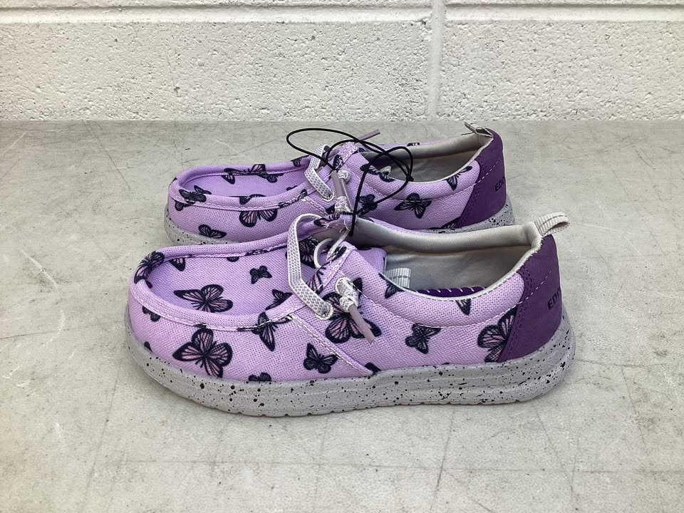 Eddie Bauer Girls Canvas Loafer, Size 13K