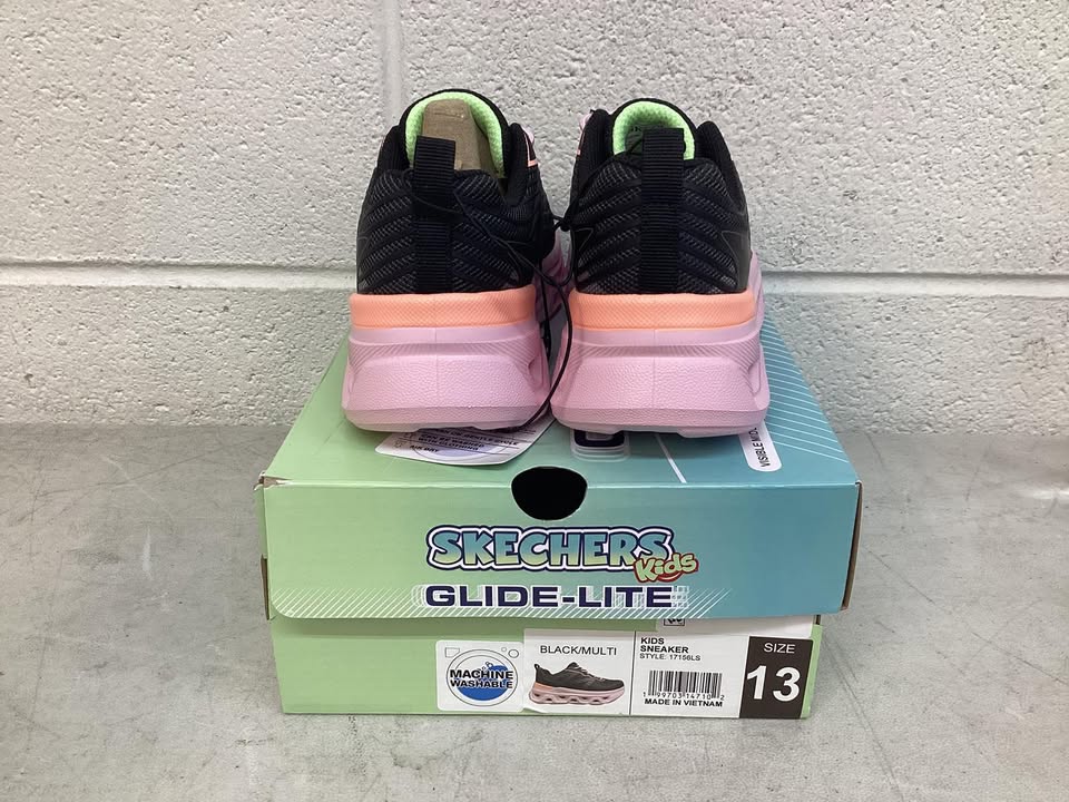 Skechers Girls Glide-Lite Sneaker, Size 13K