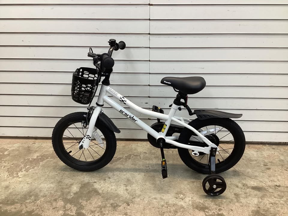 14 Inch Kids Bike with 2 Training Wheels for 3-5 Years Old