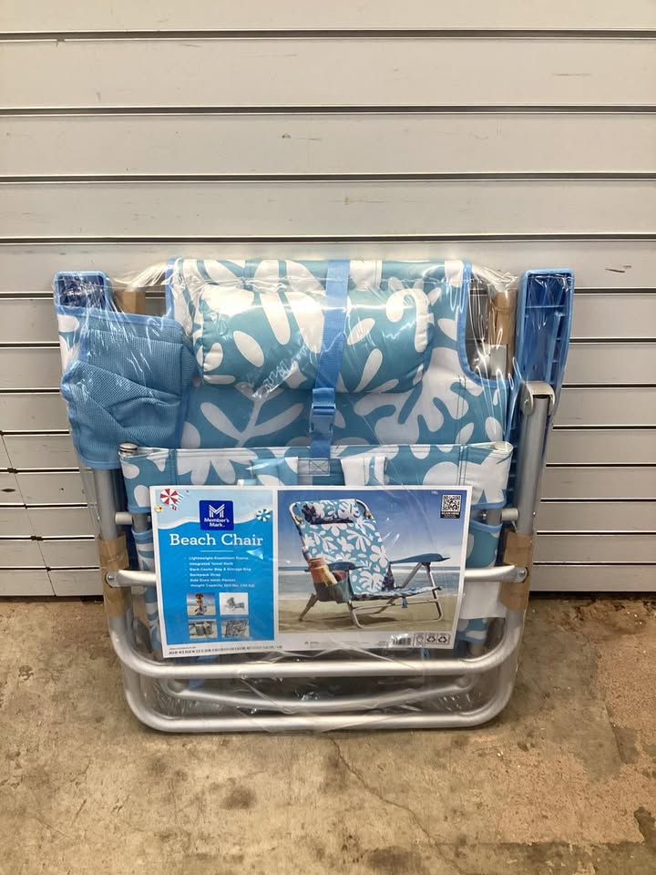 Member’s Mark 5 Position Lay Flat Beach Chair