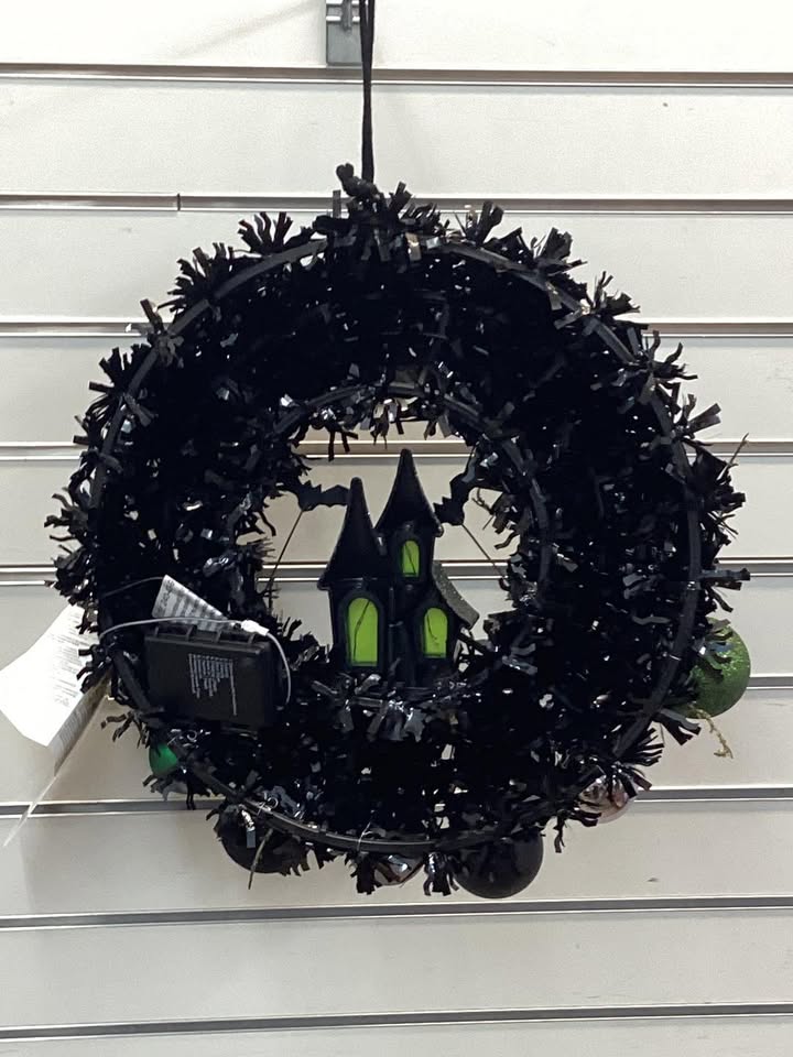 Witchy Wreath with House
