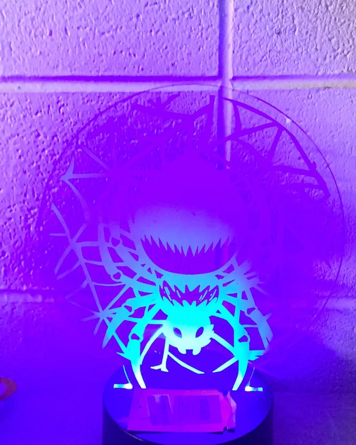 Hyde And Eek Boutique Disco Lit Spider & Web