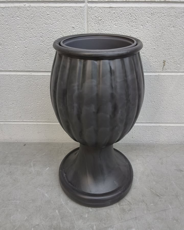 17" Pumpkin Ghoulish Urn Planter