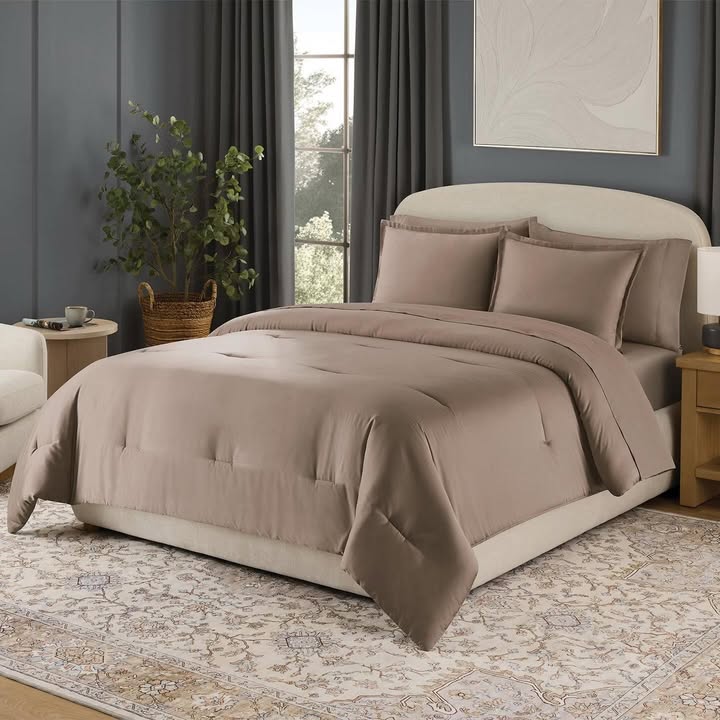 Member’s Mark 3-Piece Cotton-Tencel Sateen Comforter Set - Full/Queen Size