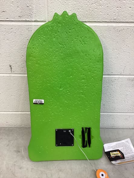Brand New Hyde and EEK! Boutique Boo! Plastic Glow Tombstones, 21 in