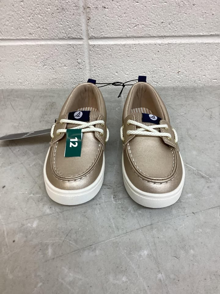 Sperry Girls Boat Shoe, Size 12