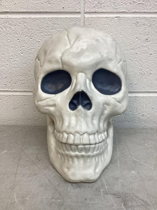 10" Oversized Skull Halloween Decorative Prop - Hyde and EEK! Boutique™: Indoor/Outdoor Decor