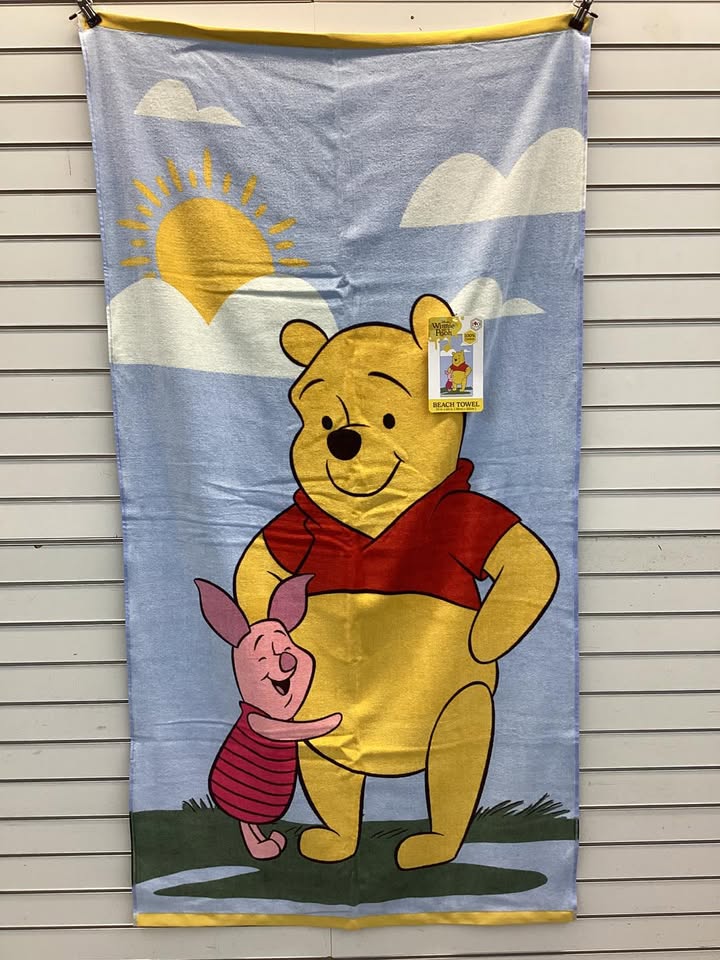 Winnie The Pooh Beach Towel
