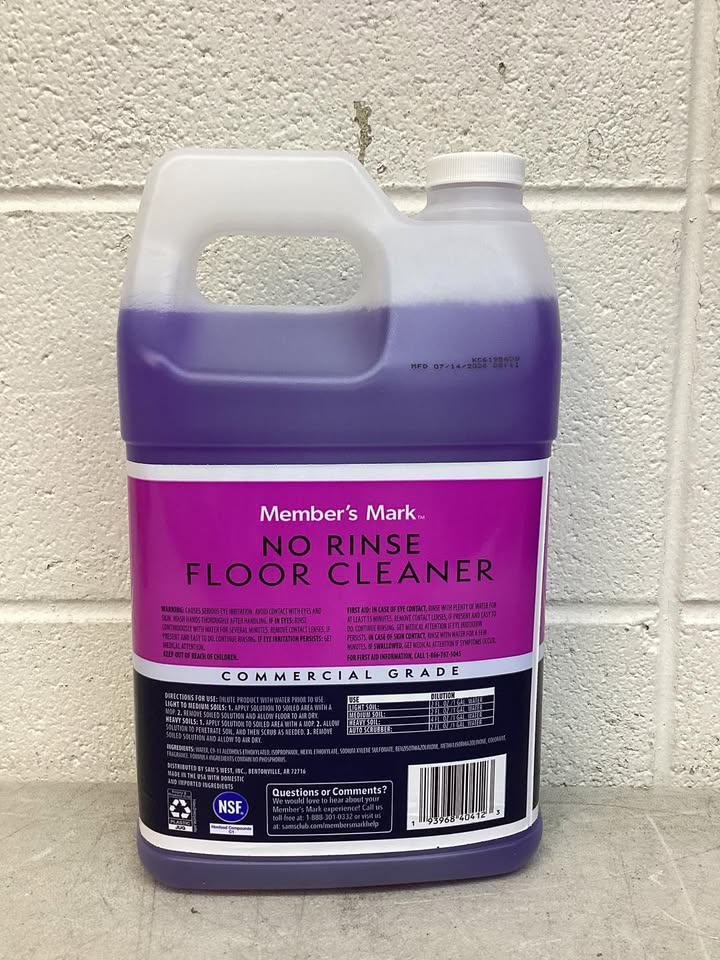 Member's Mark No Rinse Floor Cleaner, 1 gal.