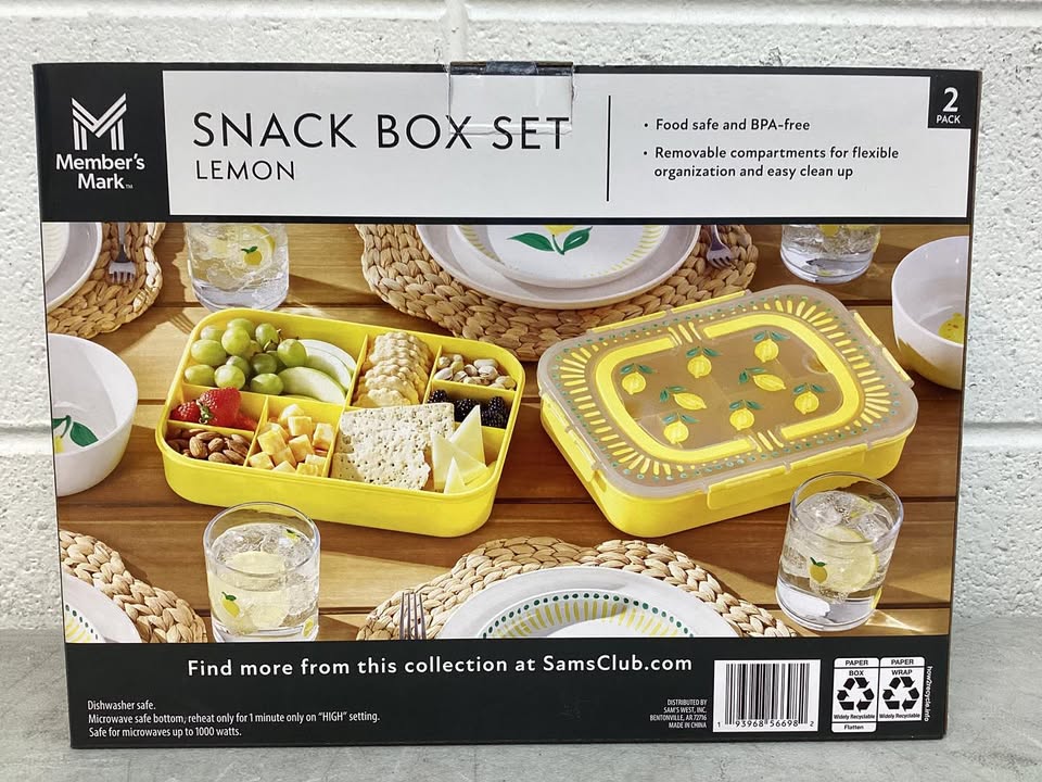 Member's Mark 2-Pack Snackle Box