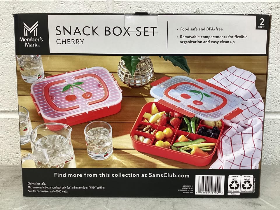 Member's Mark 2-Pack Snackle Box
