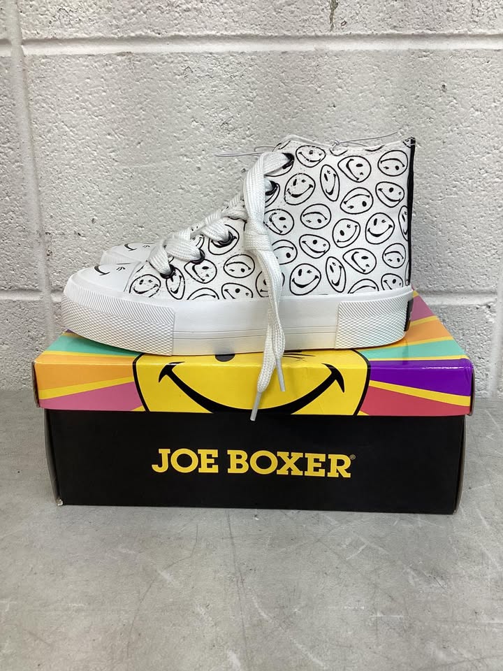 Joe Boxer kids' high-top sneakers, Size 1