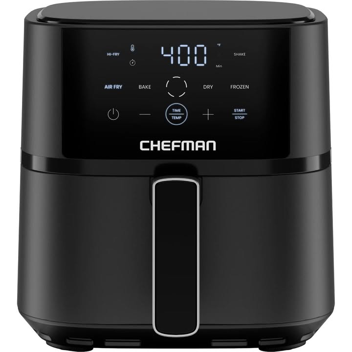 Chefman 4-Quart TurboFry Air Fryer, 4 Cooking Functions