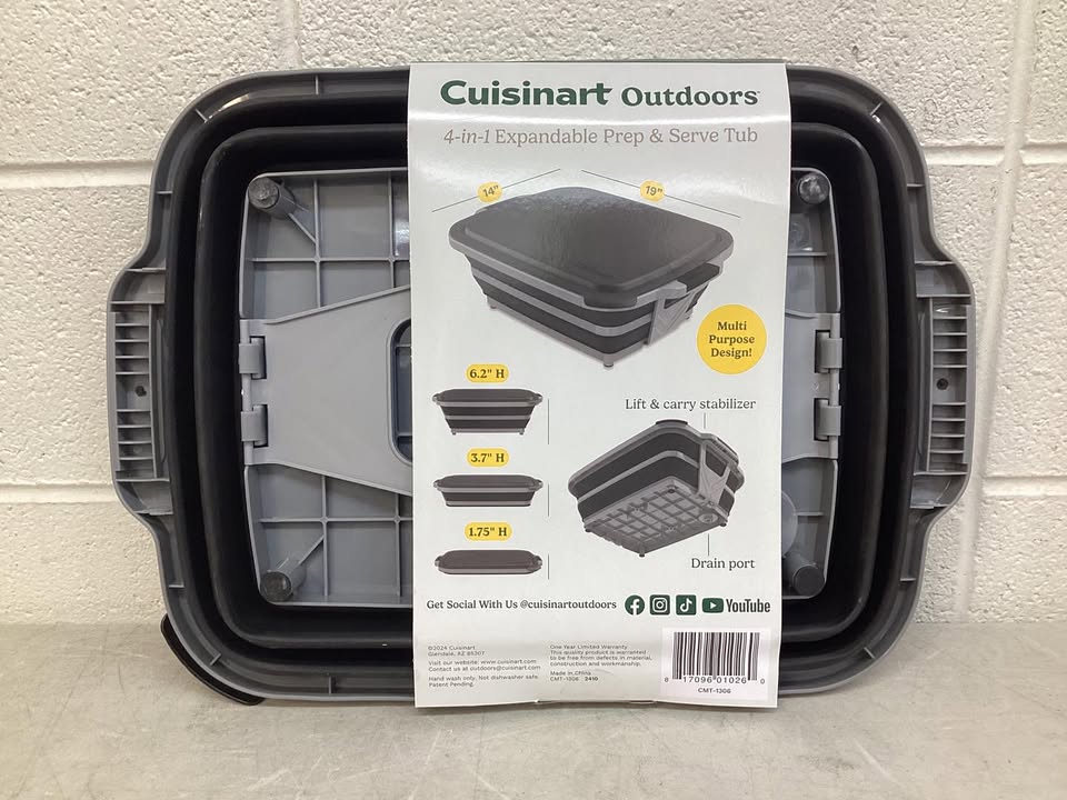 Cuisinart 4-in-1 Expandable Prep and Serve Tub