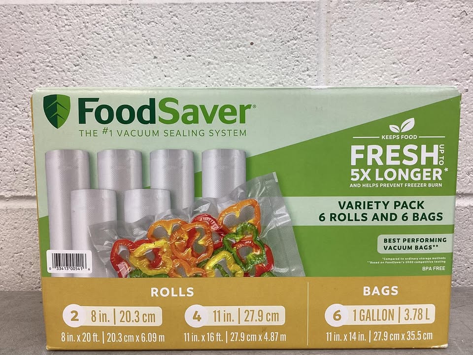 FoodSaver Vacuum Seal Variety Pack