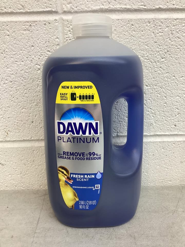 Dawn Platinum Dishwashing Liquid Dish Soap, Refreshing Rain, 90 fl. oz.