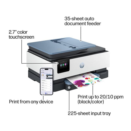 HP OfficeJet Pro 8128 Wireless All-in-One Inkjet Printer