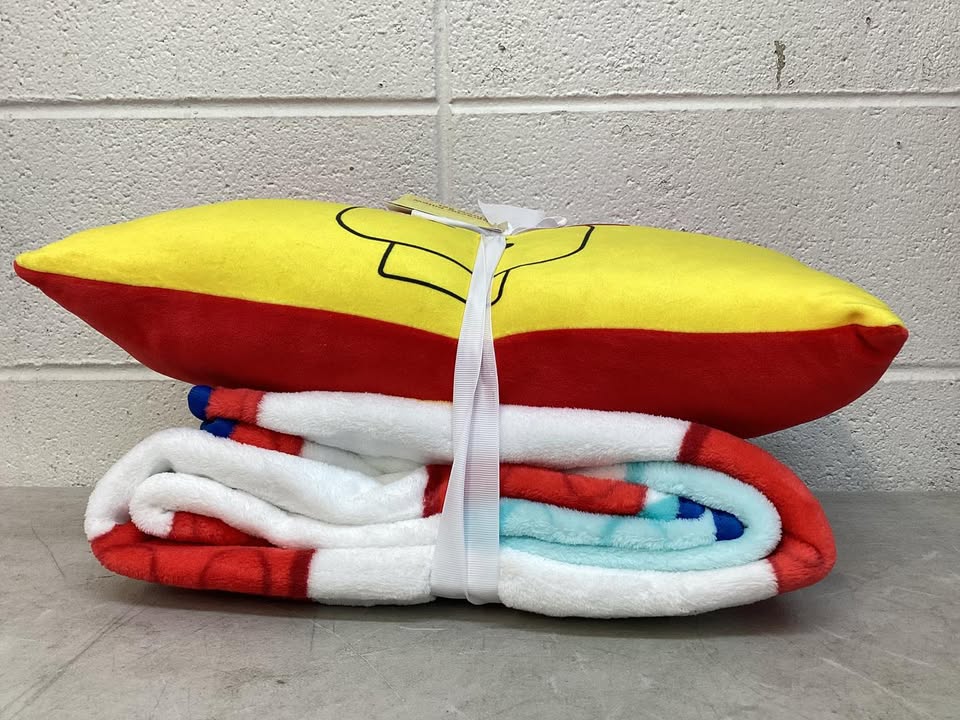 Lego Pillow and Throw Blanket Set