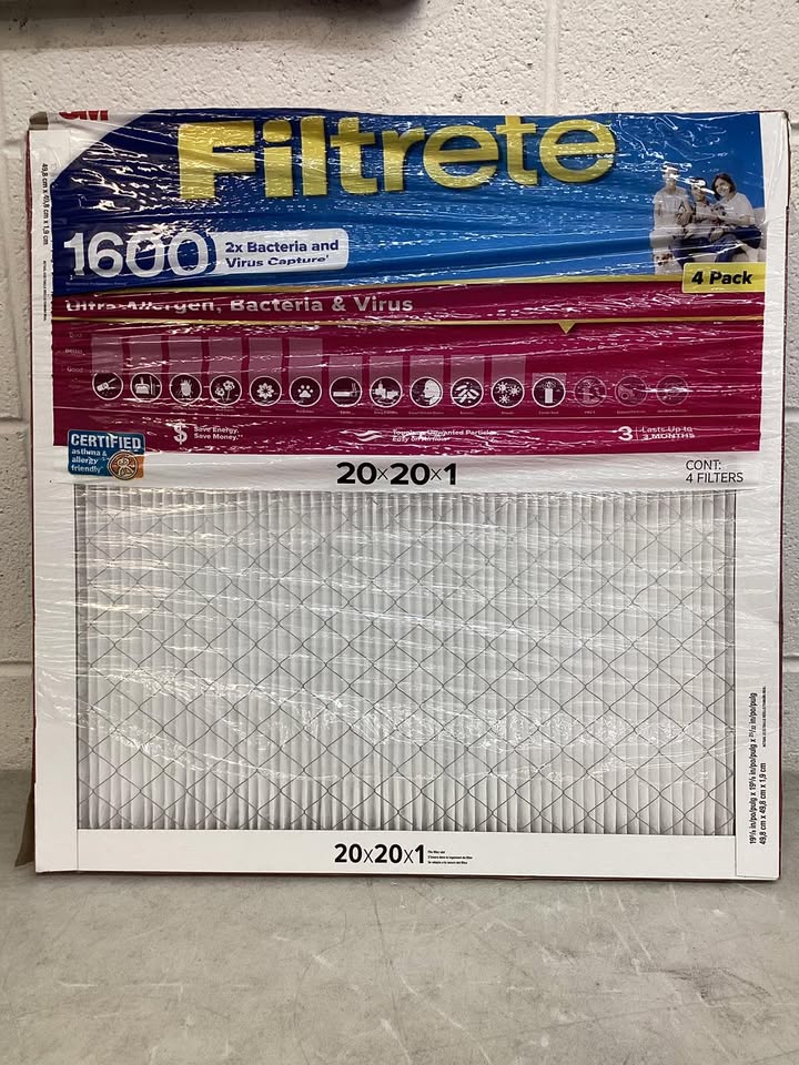 Filtrete Allergen Bacteria and Virus (4 pack)