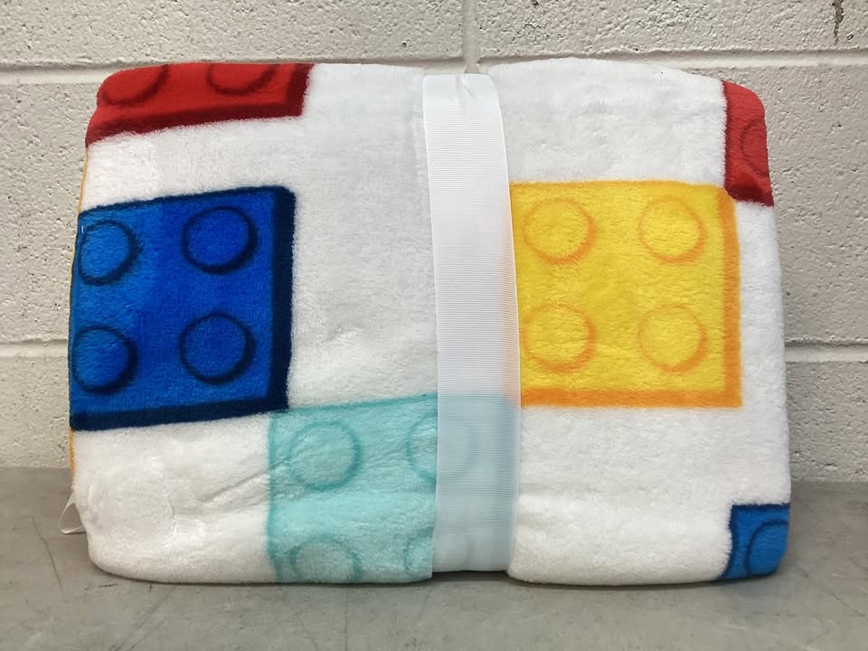 Lego Pillow and Throw Blanket Set