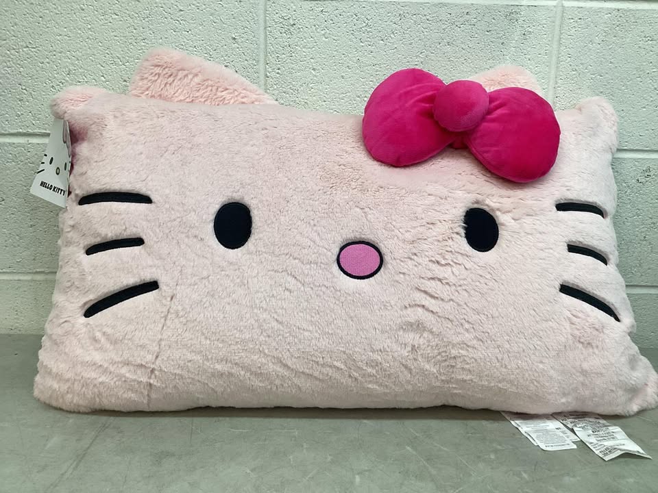 Hello Kitty 3D Oversized Furry Body Pillow