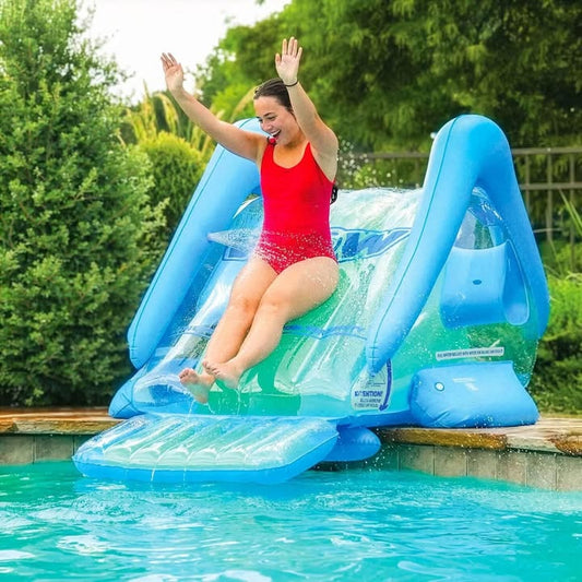 WOW Sports Cascade Inflatable Pool Slide