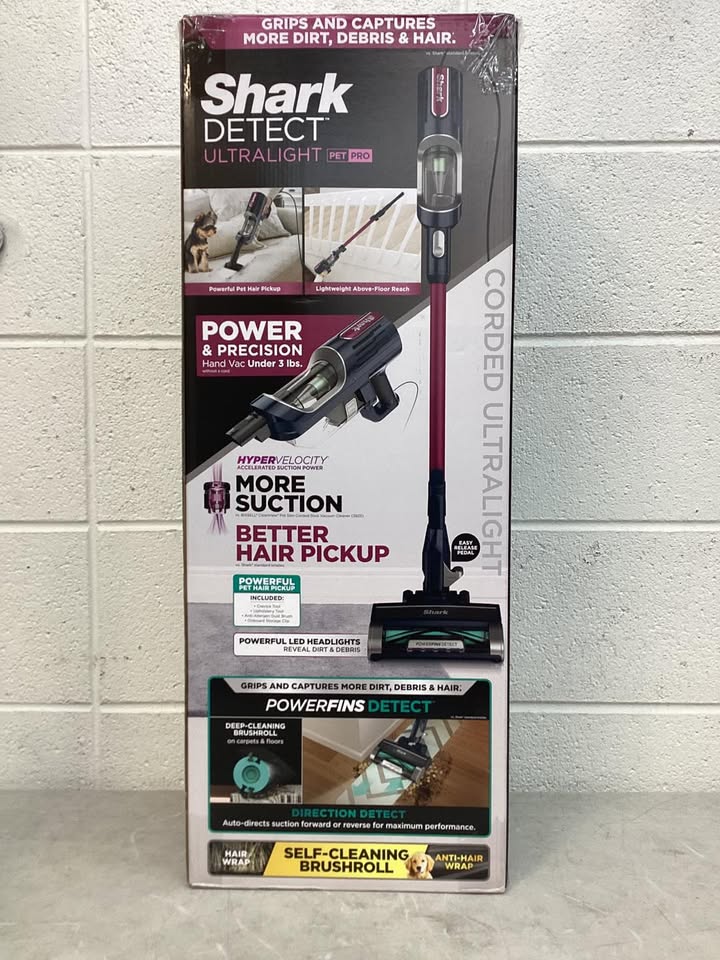 Shark Detect Corded Stick Vacuum