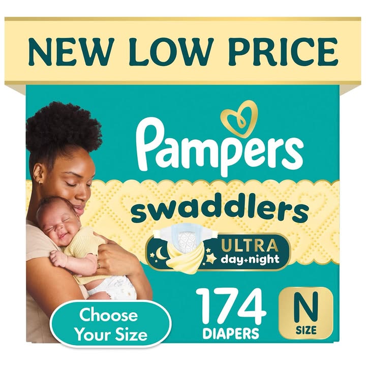 Pampers Swaddlers Ultra Diapers, Size Newborn