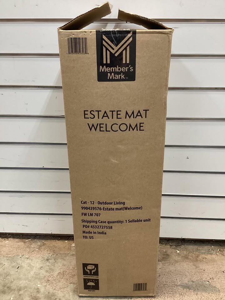 Member's Mark Summer Estate Coir Doormat, 23" x 57"