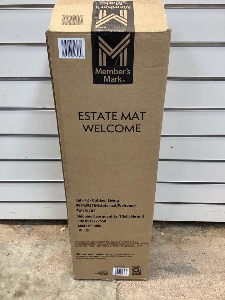 Member's Mark Summer Estate Coir Doormat, 23" x 57"