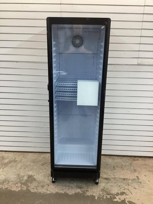 Hamilton Beach 8.5 cu. ft. Commercial Refrigerator with Glass Door in Black