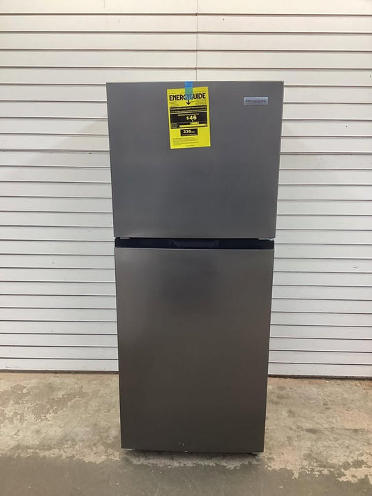 Frigidaire 10 cu. ft. Retro Top Freezer Refrigerator in Stainless Steel