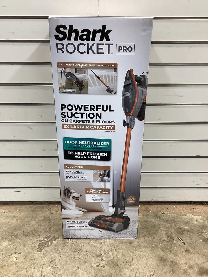 Shark Rocket Pro Corded Stick Vacuum with Odor Neutralizer Technology
