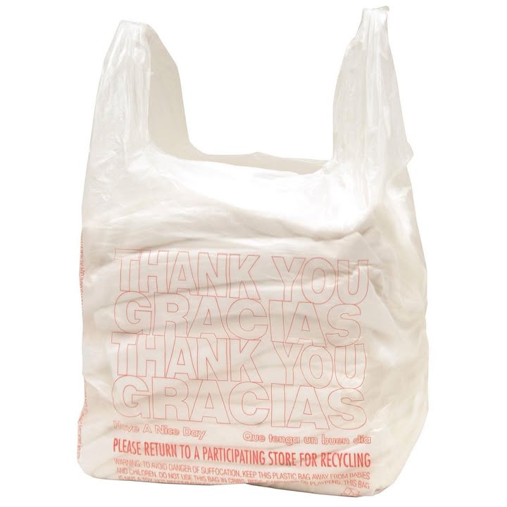 T-Shirt Carry-Out Bags, 1000ct