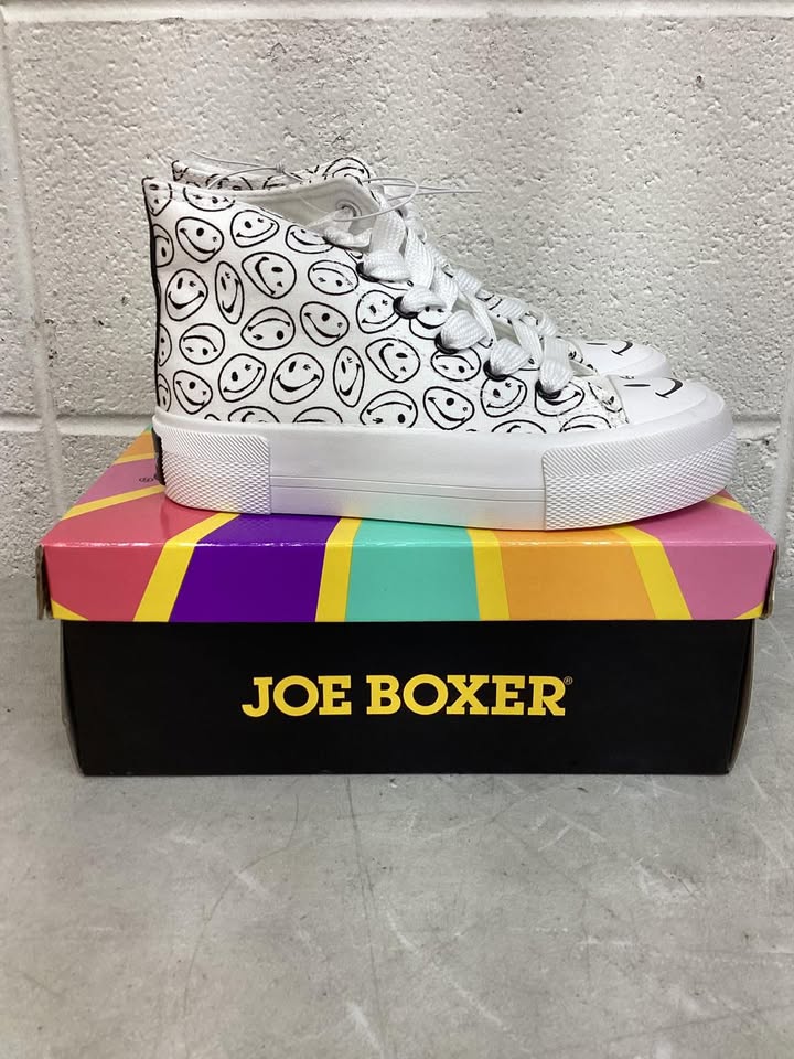 Joe Boxer kids' high-top sneakers, Size 1