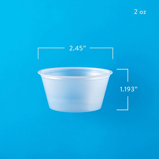 Member's Mark Translucent Portion Cups 2 fl. oz., 2500 ct.