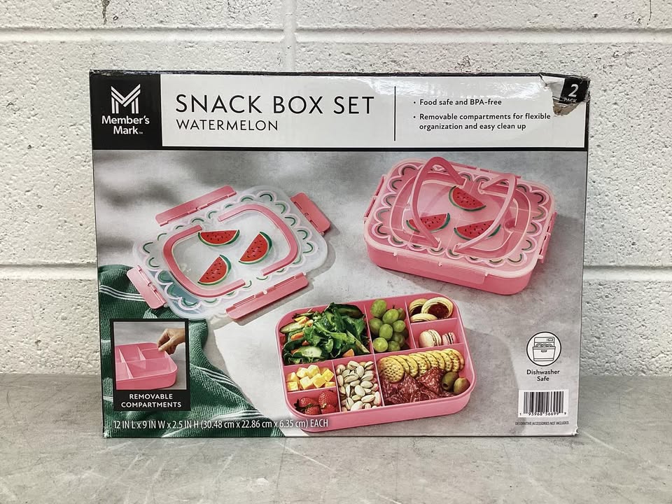 Member's Mark 2-Pack Snackle Box