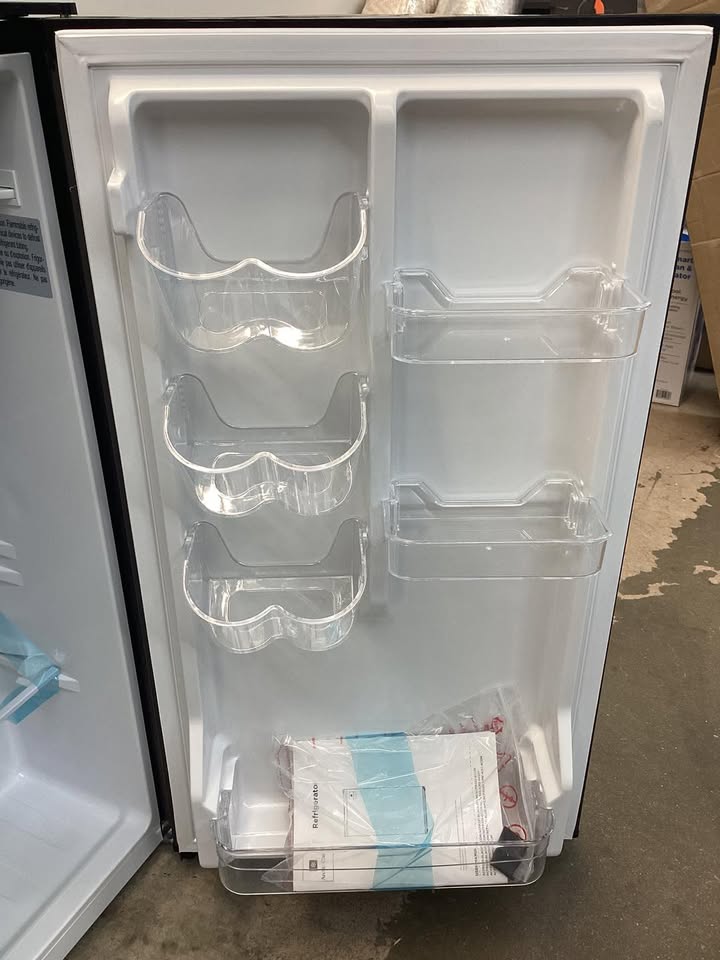 3.2 cu. ft. Mini Fridge in Black Stainless Steel
