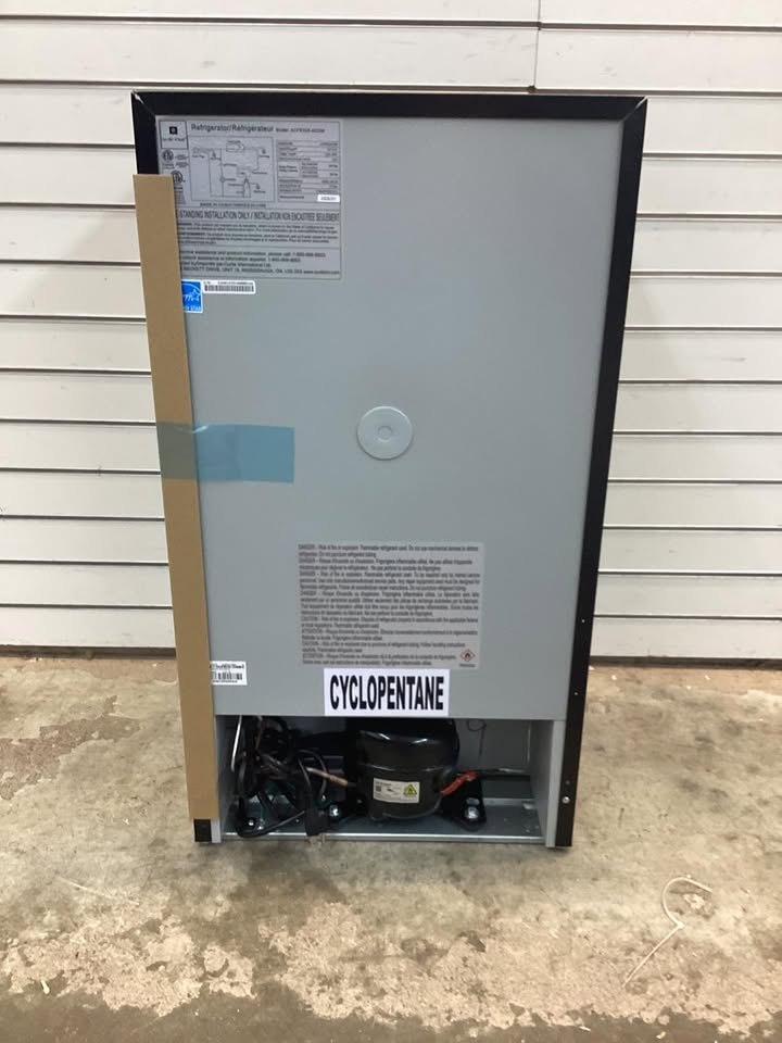 3.2 cu. ft. Mini Fridge in Black Stainless Steel