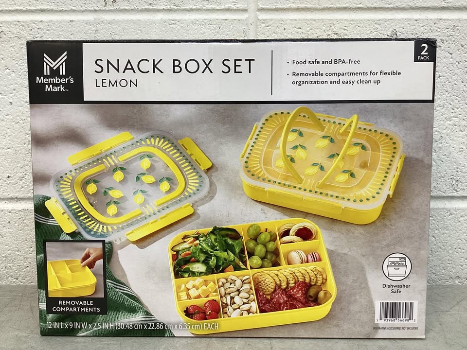 Member's Mark 2-Pack Snackle Box