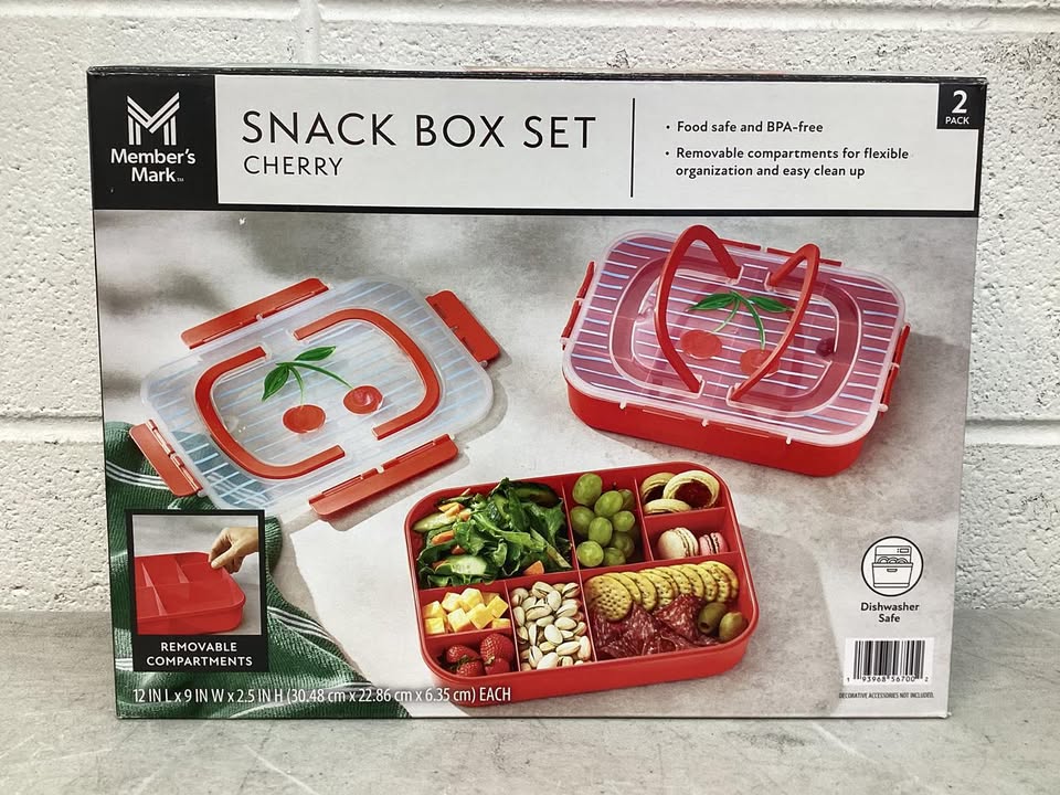 Member's Mark 2-Pack Snackle Box