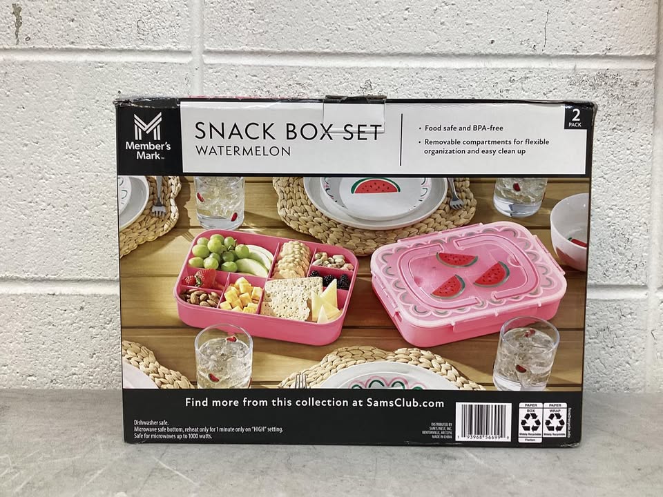 Member's Mark 2-Pack Snackle Box