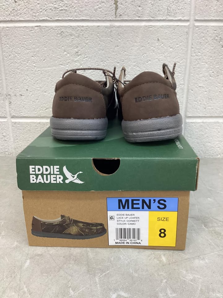 Eddie Bauer Men's Canvas Loafer, Size 8