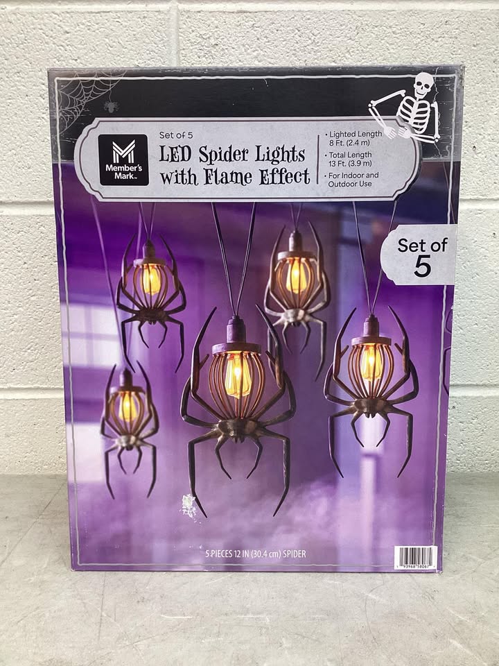Member's Mark Halloween Flame Lights, Set of 5