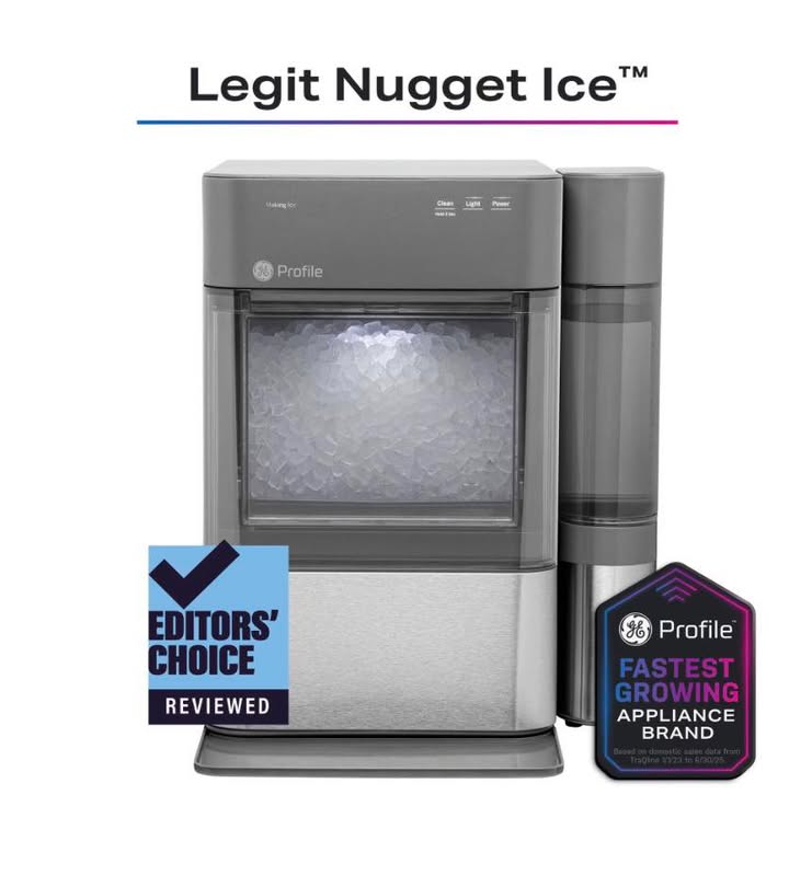 GE Profile Opal 2.0 Countertop Nugget Ice Maker with 0.75 Gallon Tank