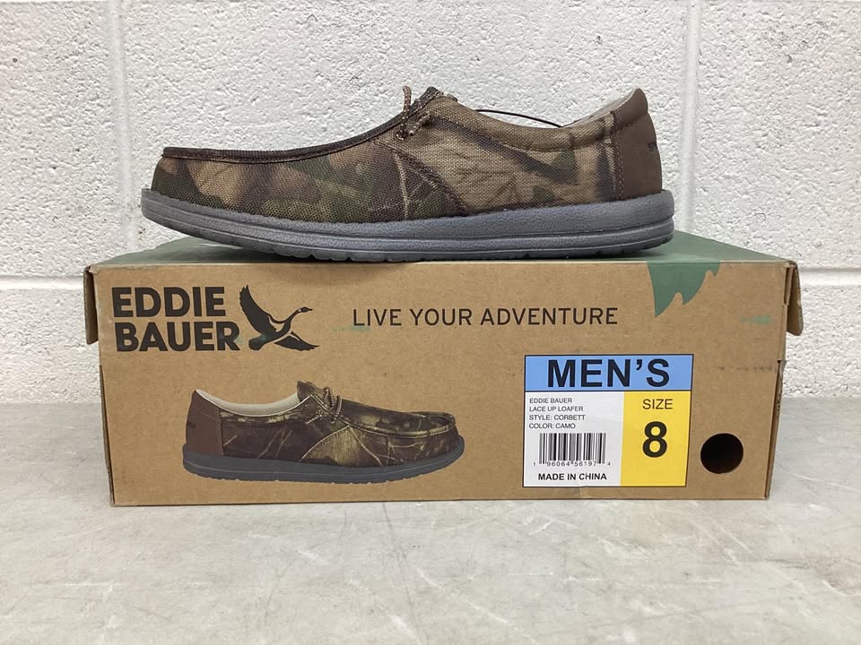 Eddie Bauer Men's Canvas Loafer, Size 8