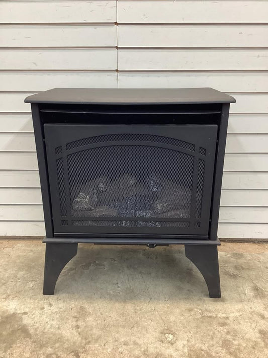Pleasant Hearth Vent-Free Dual Fuel Stove, 20,000 BTU,