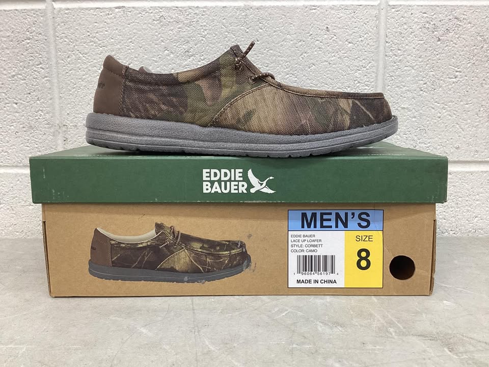 Eddie Bauer Men's Canvas Loafer, Size 8