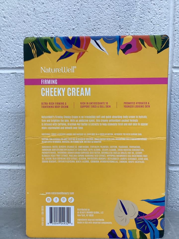NatureWell Firming Cheeky Cream, 10 oz., 2 pk.